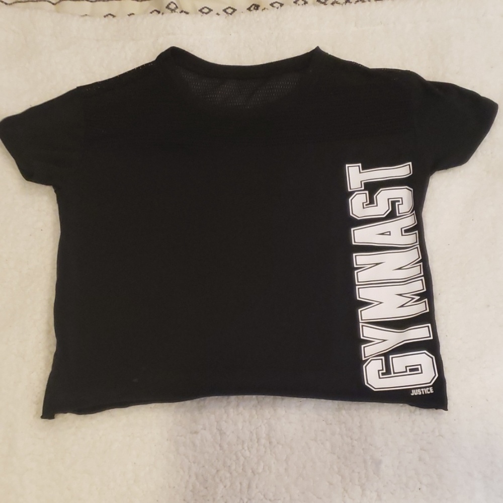 Justice Girls Cropped Tee